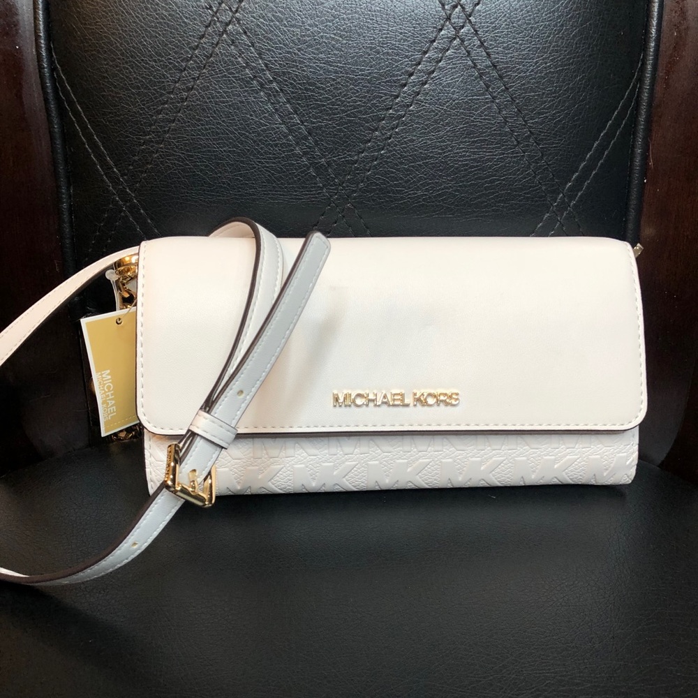 White Michael Kors purse